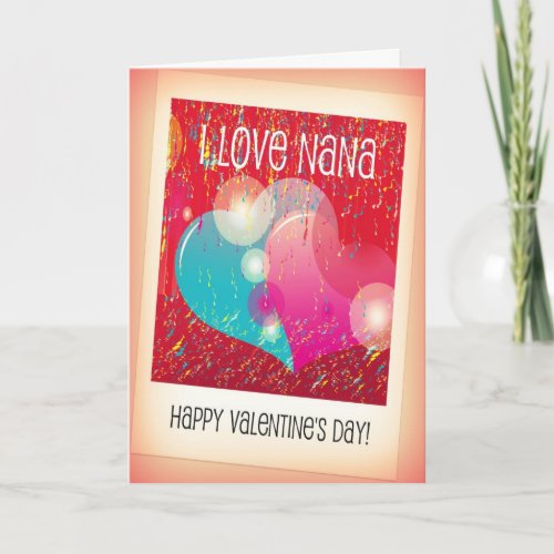 Nana Valentine Card