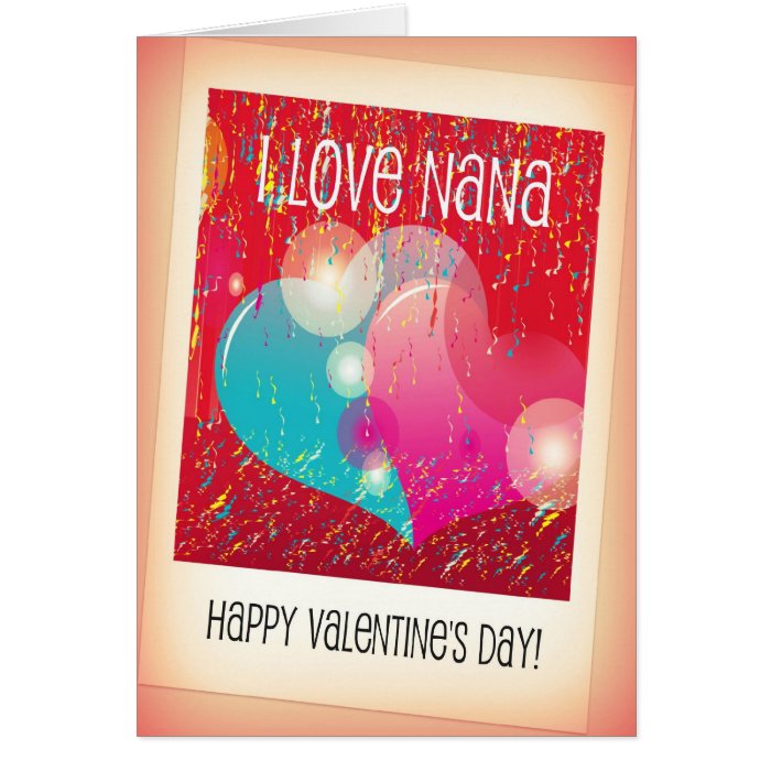 Nana Valentine Card | Zazzle