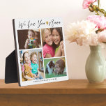 Nana We Love You | Grandkids 4 Photo Collage Plaque<br><div class="desc">Nana We Love You | Grandkids 4 Photo Collage Plaque -- Make your own 4 picture frame  personalized with 4 favorite grandchildren photos and names.	
Makes a treasured keepsake gift for grandmother for birthday, mother's day, grandparents day and other special days.</div>