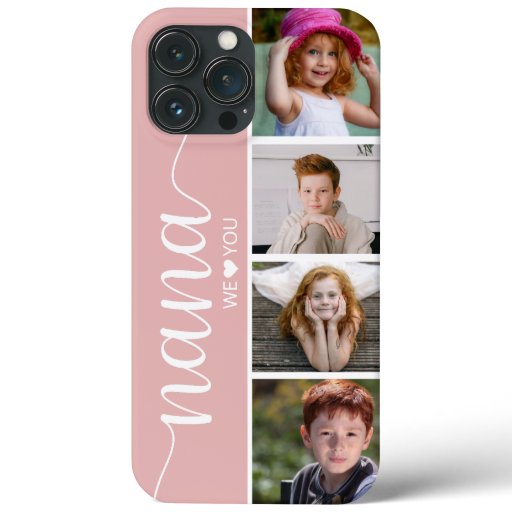 Nana We Love You Photo iPhone 13 Pro Max Case