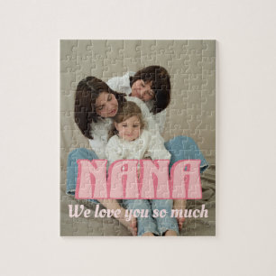 NANA - We love you so much Jigsaw Puzzle