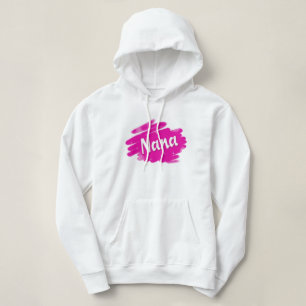 Nana With Sparkle Typography  Hoodie