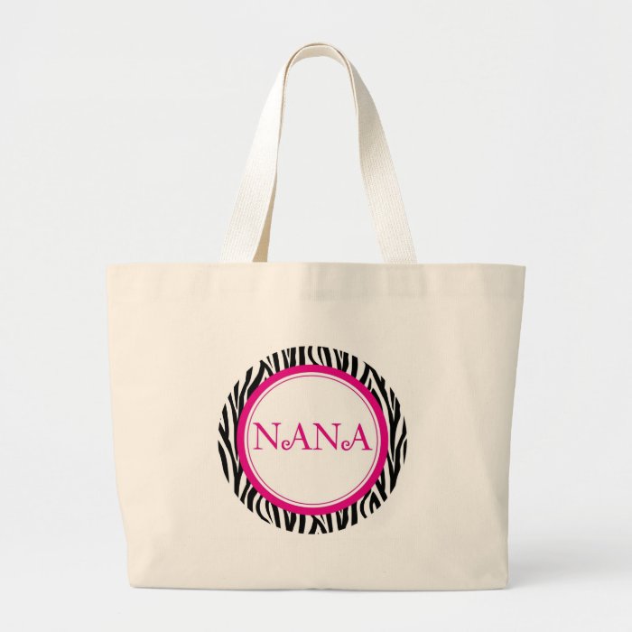 NanaZebra Style Canvas Bags