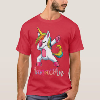 Nanacorn Nana Unicorn , Mothers Day Italian Grandm T-Shirt