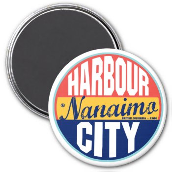 Nanaimo Vintage Label Magnet by TurnRight at Zazzle