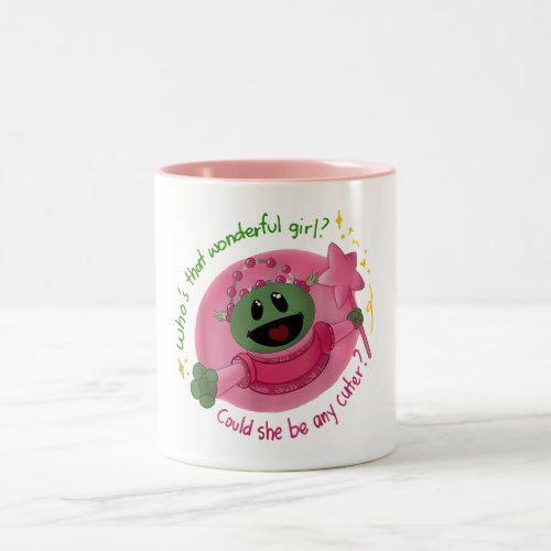 Nanalan Whos That Wonderful Girl Two_Tone Coffee Mug