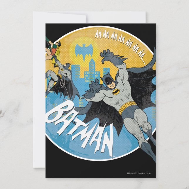 NANANANANANA Batman Icon Invitation (Front)