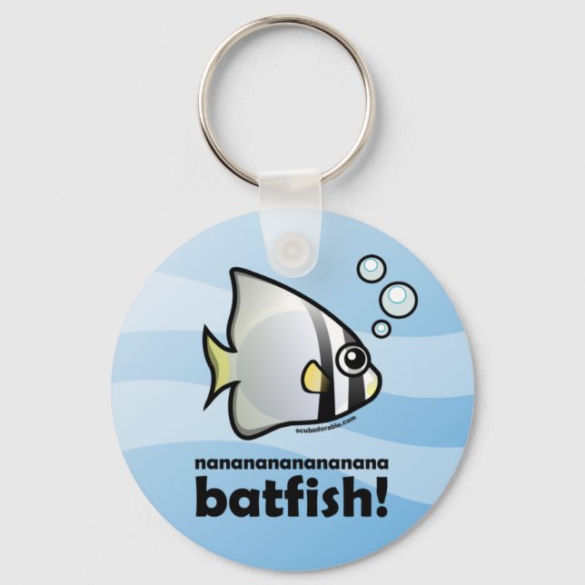nananananananana Batfish! Keychain (Front)