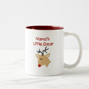 Nana's Dear Tshirts and Gifts Two-Tone Coffee Mug