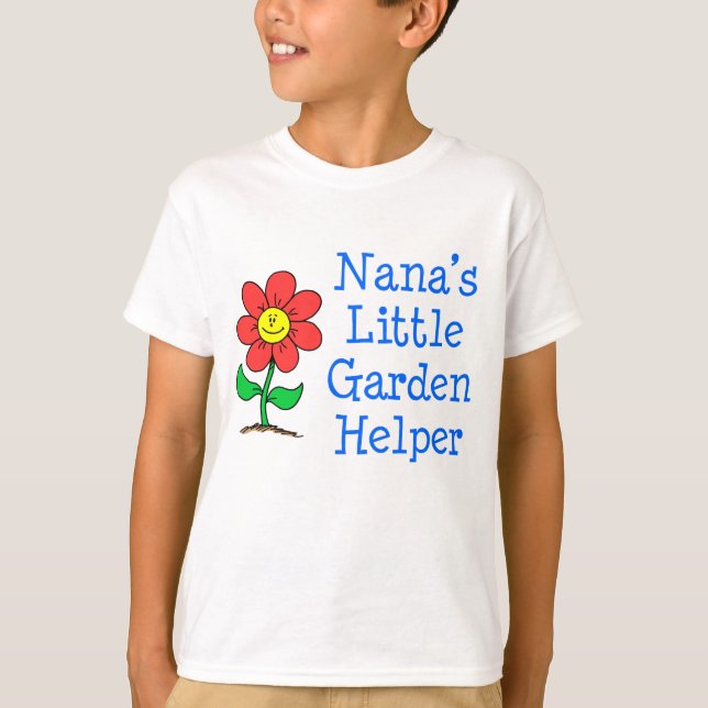 Nana's Garden Helper T-Shirt (Front)