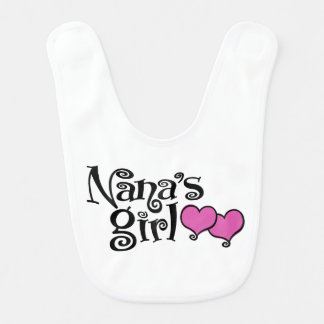 Nana's Girl Baby Bib