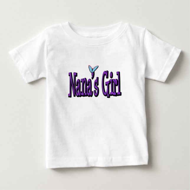 Nana's Girl Baby T-Shirt (Front)