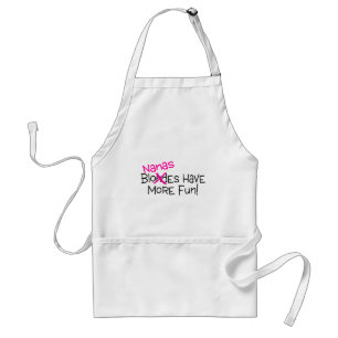 Nanas Have More Fun Adult Apron