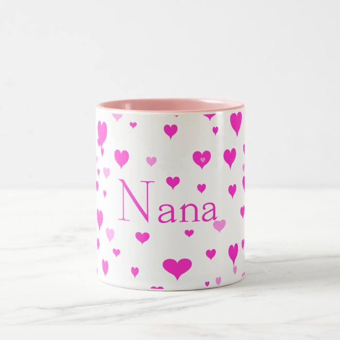 Nana's Hearts around me Mug