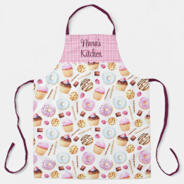Nana's Kitchen Sweets All Over Print Apron
