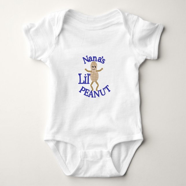 Nana's Lil' Peanut Baby Bodysuit (Front)