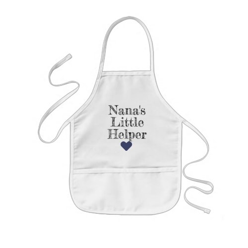 Nanas Little Helper Grandkids Kids Apron