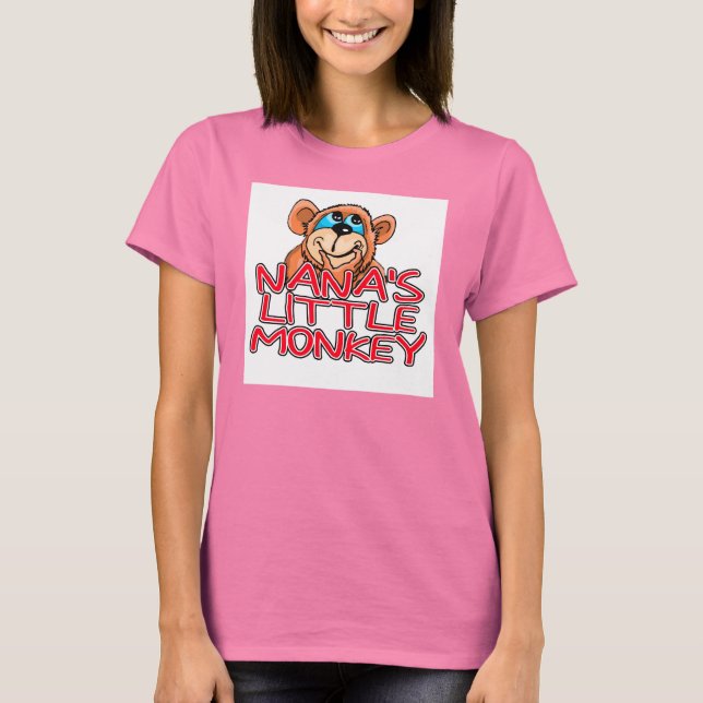 Nana's Little Monkey T-Shirt (Front)