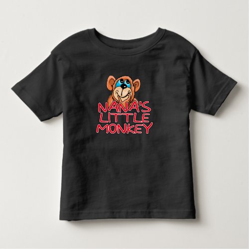 Nanas Little Monkey Toddler T_shirt