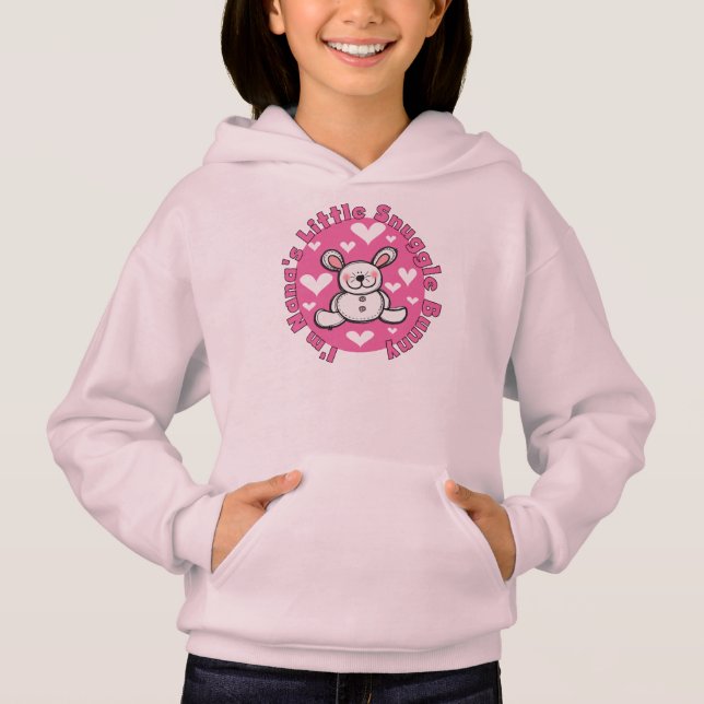 Nana's Little Snuggle Bunny Hoodie (Front)