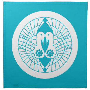 Nanbu cranes napkin