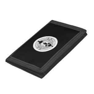 Nanbu cranes tri-fold wallet