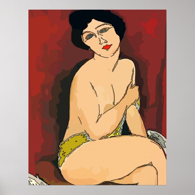 Nancy Abstract Poster (Front)