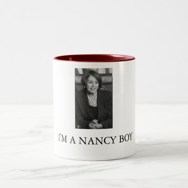 Nancy Boy Two-Tone Coffee Mug (Center)