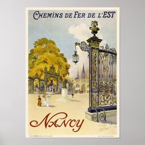Nancy France Vintage Poster 1908