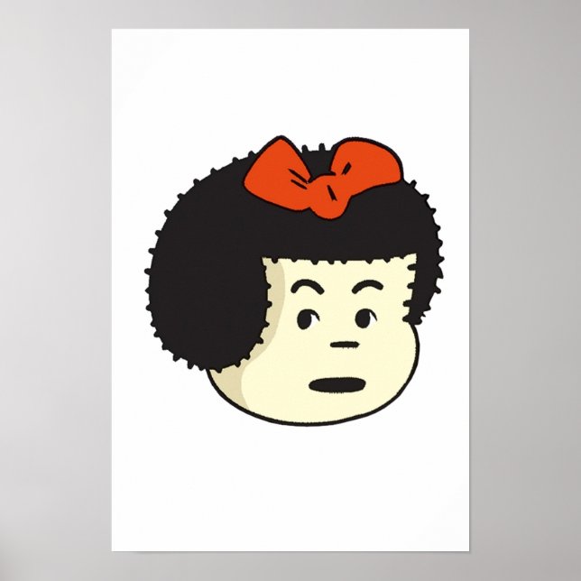 Nancy fritz ritz comic strip poster (Front)