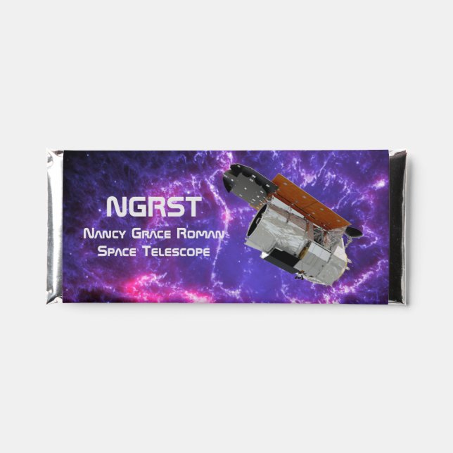 Nancy Grace Roman Space Telescope  Hershey Bar Favors (Front)