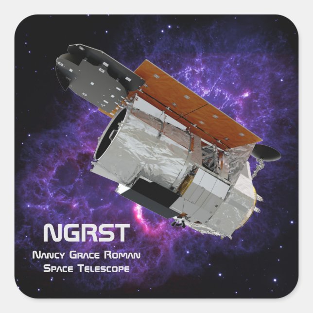 Nancy Grace Roman Space Telescope Square Sticker (Front)