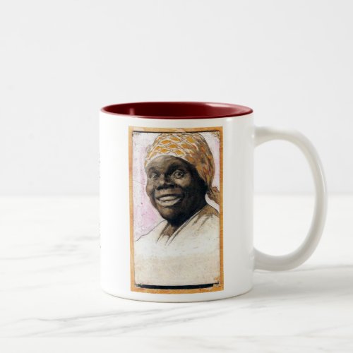 Nancy Green Aunt Jemima Two_Tone Coffee Mug