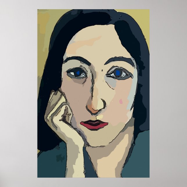 Nancy , Matisse Style Poster (Front)