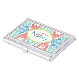Nancy Mosaic Business Card Holder
