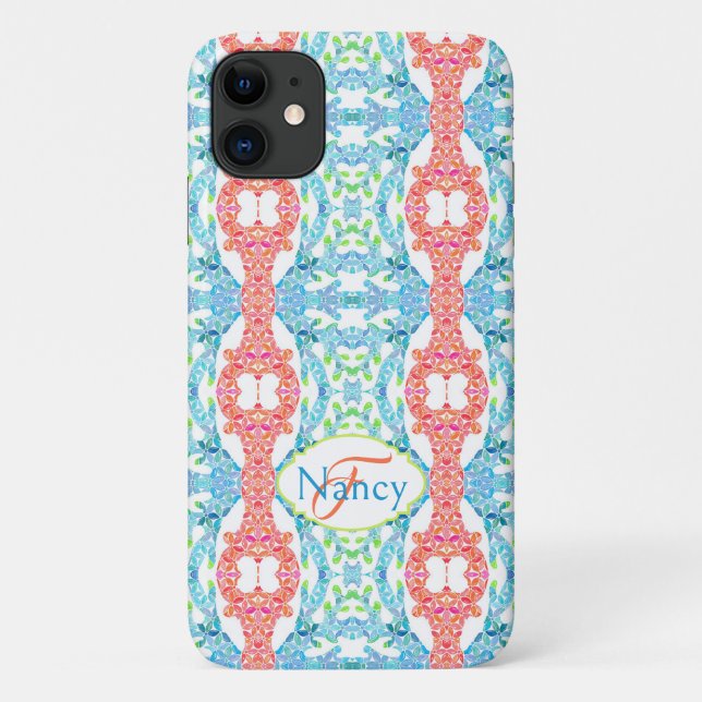 Nancy Mosaic iPhone case (Back)