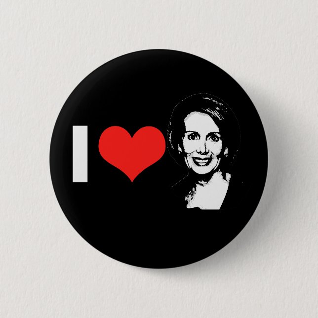 Nancy Pelosi 2012 Pinback Button (Front)