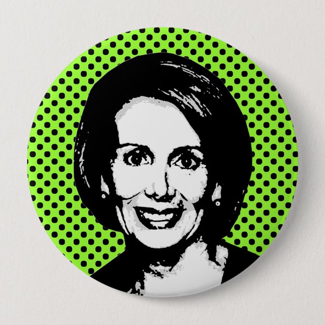 Nancy Pelosi 2 Button (Front)