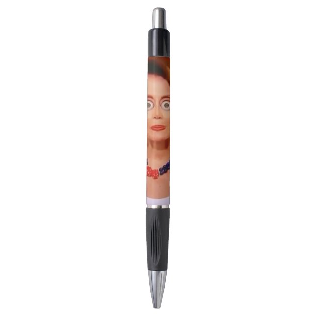Nancy Pelosi Caricature Funny Political Impeach Pen (Front Vertical)