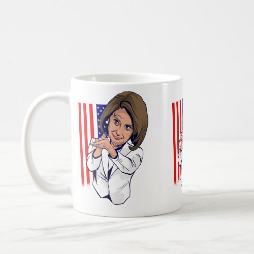 Nancy Pelosi clapping meme Coffee Mug