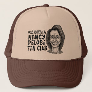 Nancy Pelosi Fan Club Trucker Hat