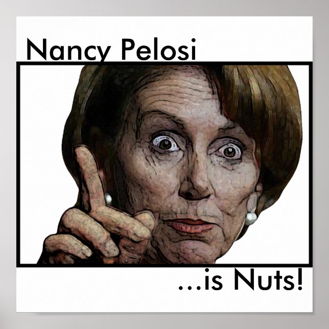 Nancy Pelosi , ...is Nuts! Poster (Front)