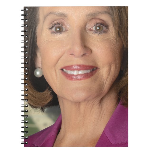 Nancy Pelosi Official Photo Of Speaker Notebook (Front)