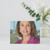Nancy Pelosi Official Photo Of Speaker Postcard (Standing Front)