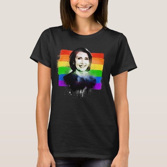 Nancy Pelosi Pride T-Shirt (Front)