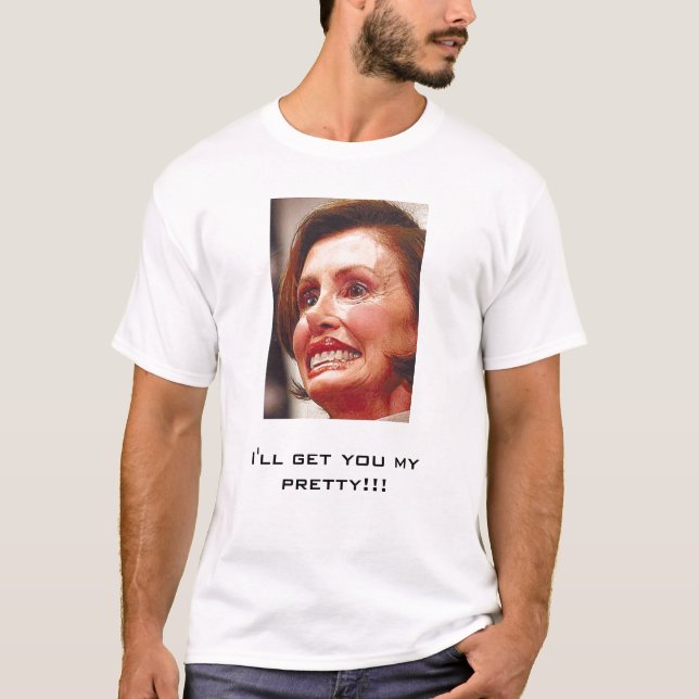 Nancy Pelosi-Wicked Witch T-Shirt (Front)