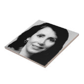 Nancy Pelosi Young Congressional Photo Ceramic Tile (Side)