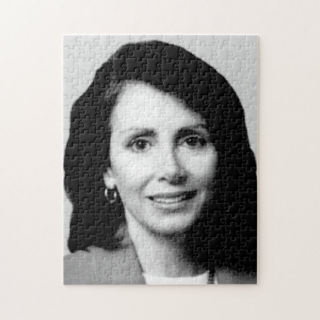 Nancy Pelosi Young Congressional Photo Jigsaw Puzzle (Vertical)