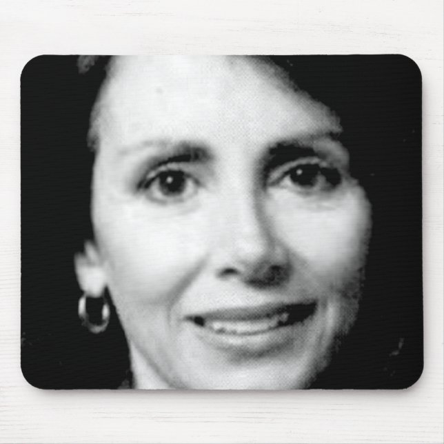 Nancy Pelosi Young Congressional Photo Mouse Pad (Front)