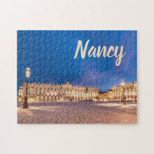 Nancy Place Stanislas Grand Est France Sunset Jigsaw Puzzle